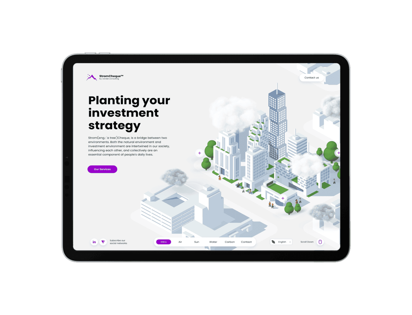 StromCheque™ - Веб-сайт який Просуває стійкі Енергетичні Рішення