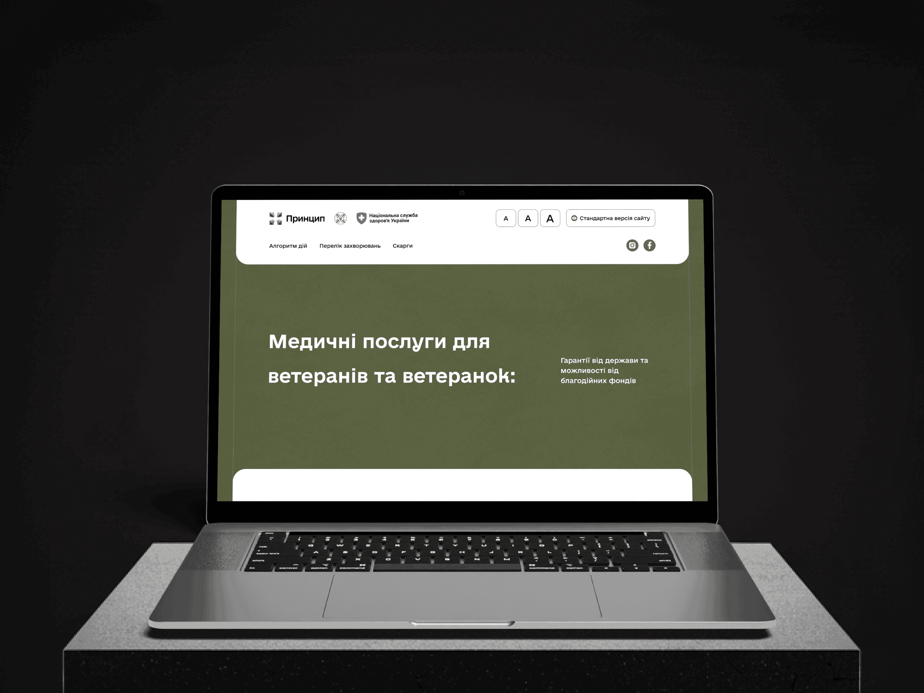 Development of a Medical Services Platform for the NGO “Pryncyp”
