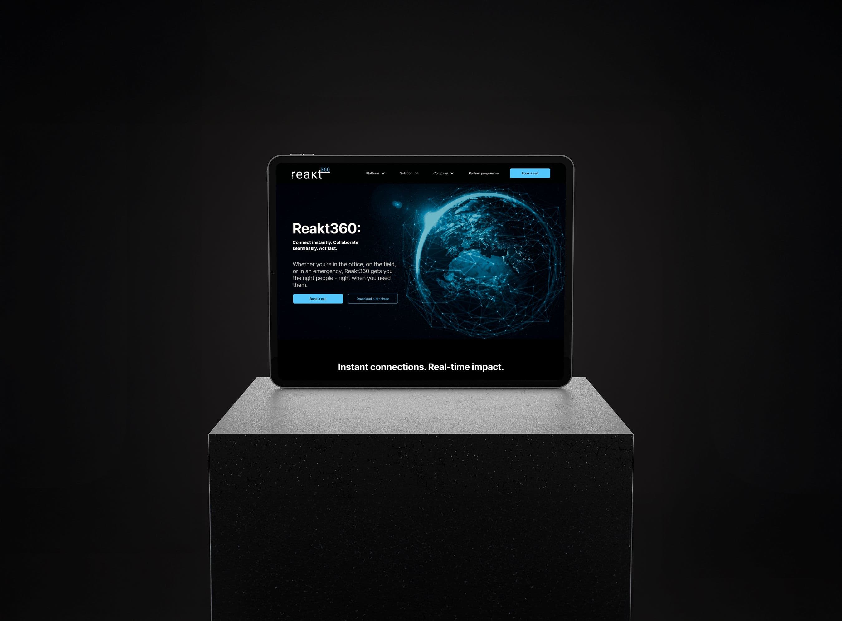 Розробка платформи Reakt360